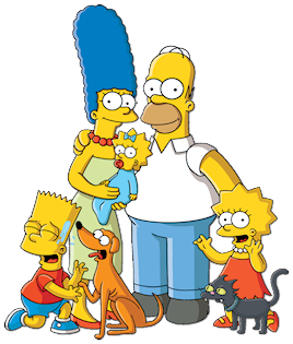 Simpsons_Family Picture Sticker