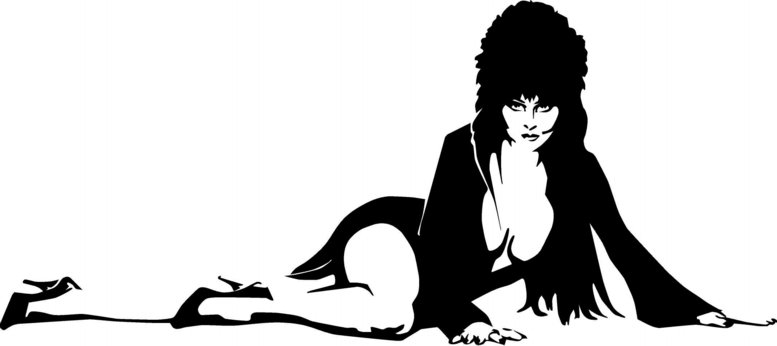 elvira sexy CELEB decal