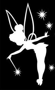 tinkerbell magic decal