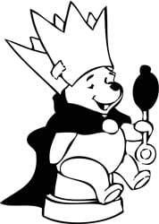 Diecut Pooh Stickers 13