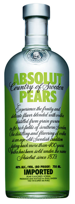 Absolut Pears Vodka