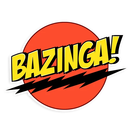 big bang sheldon cooper tv show sticker 19