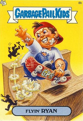 Flyin RYAN Funny Sticker Name Decal