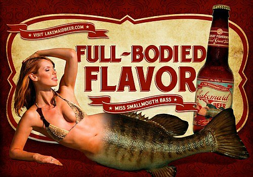 Lakemaid Beer Stickers 1