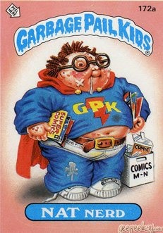 NAT Nerd Funny Decal Name Sticker