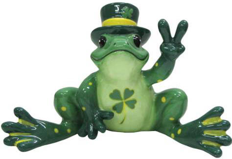 Peace Frog Color Sticker 2