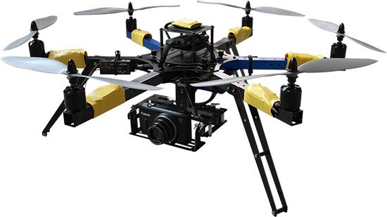 SAM HEXA DRONE STICKER