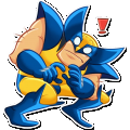 x-men wolverine sticker 23