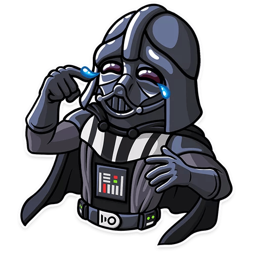 darth vader come to the dark side sticker 1