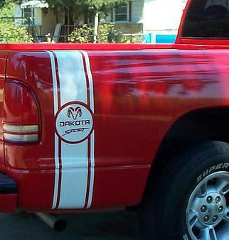 dodge dakota sport graphic combo kit