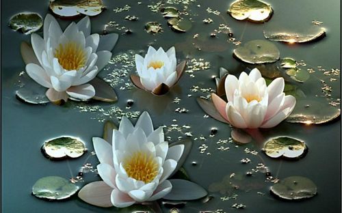 Flowers and Plants Vinyl Wall Art 018