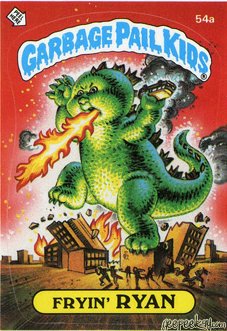 Fryin RYAN Funny Sticker Name Decal