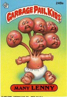 Many LENNY Funny Decal Name Sticker