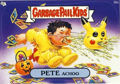 PETE Achoo Funny Decal Name Sticker