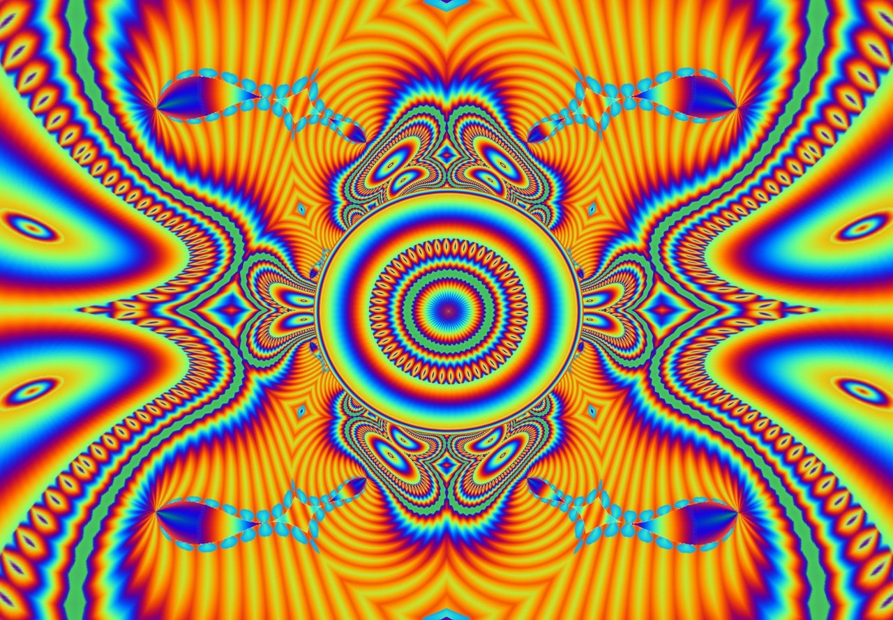 psychedelic art stickers wall decal 09