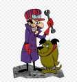 wacky races muttley-dick-dastardly-sticker 3