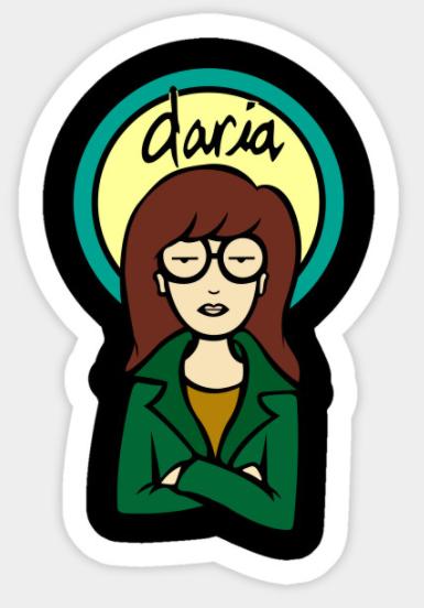Daria Sticker