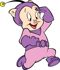 duck dodgers 15b pink porky