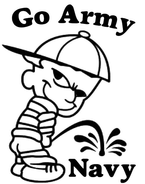 go army peeon navy military decal