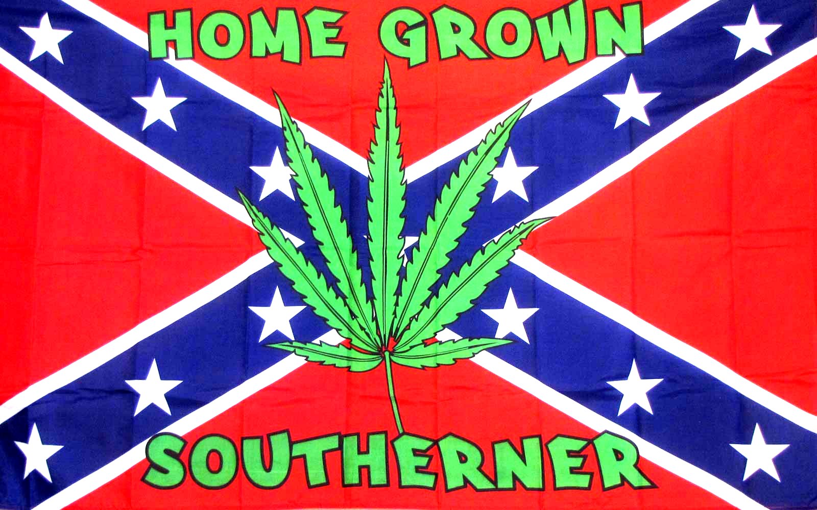 home grown southerner rebel flag sticker