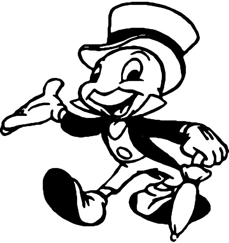 Jiminy Cricket Decal