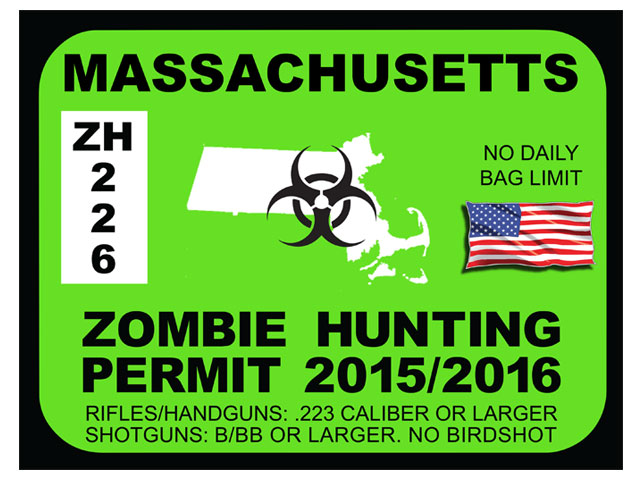 MASSACHUSETTS ZOMBIE