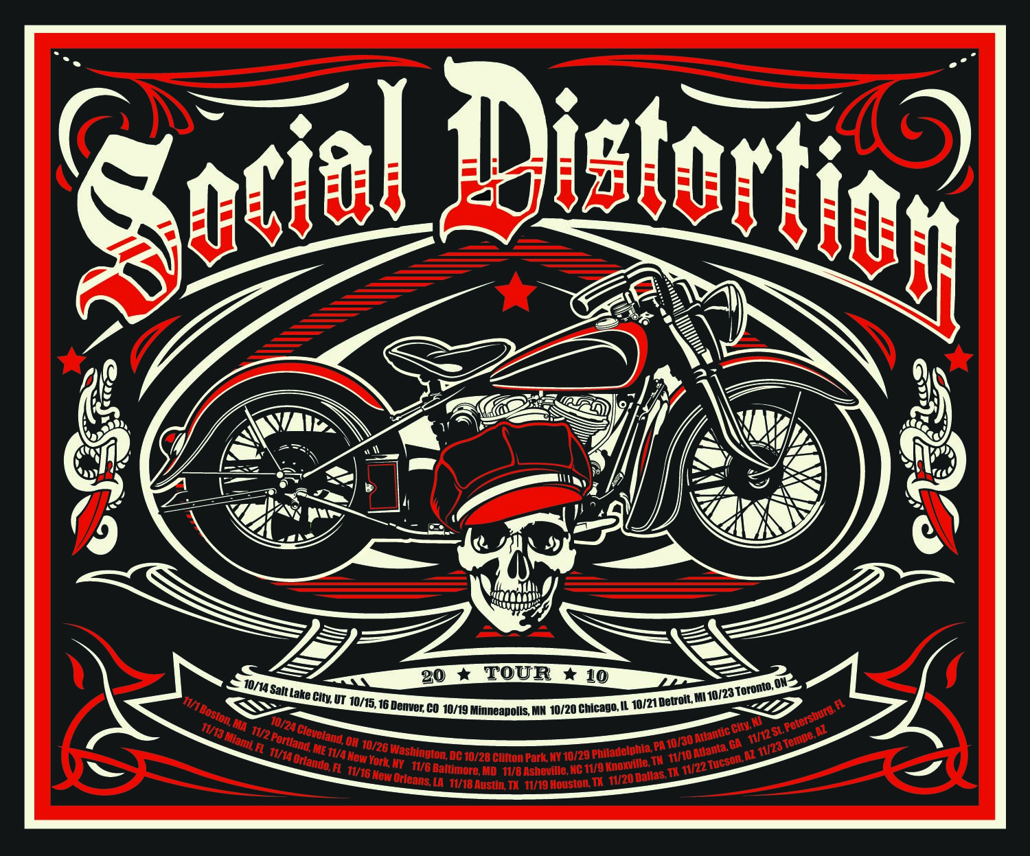 Social Distortion Sticker