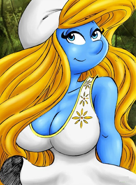 Smurfette Teenage Decal