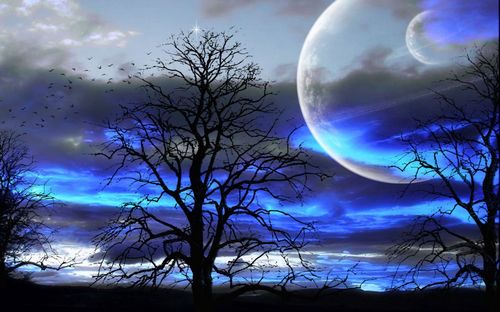 3D Space and Stars Wall graphics 14