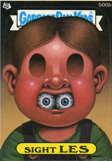 Sight LES Funny Decal Name Sticker