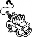 Tow Mater Cars Vinyl Decal