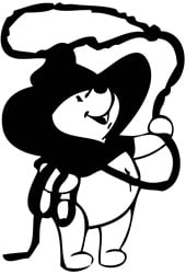 Diecut Pooh Stickers  03