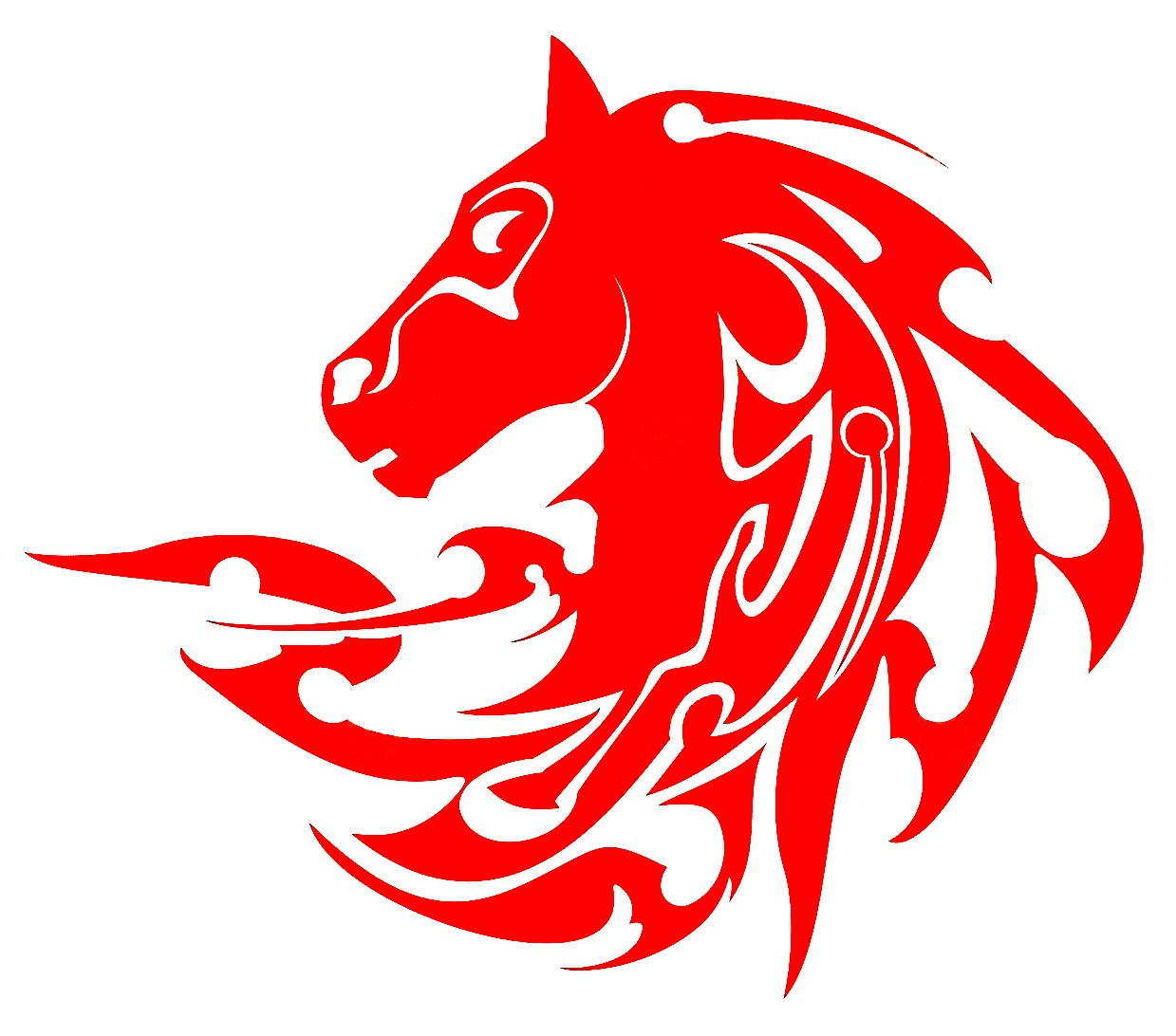 a vinyl horse car or wall decal 15