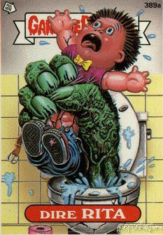 Dire RITA Funny Sticker Name Decal