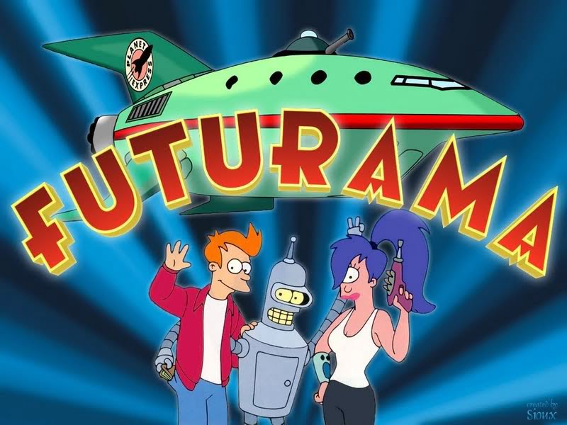 Futurama Logo Sticker