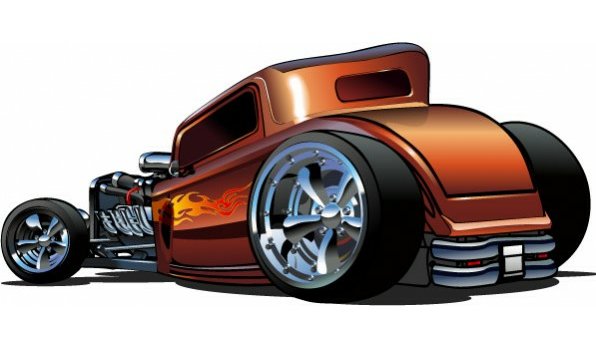 hot rod color auto sticker