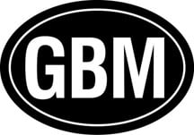 Isle Of Man Oval Sticker