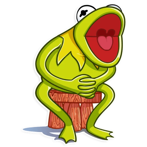 kermit the FROG muppet show_sticker 8