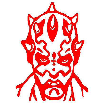 Darth Mal Sticker