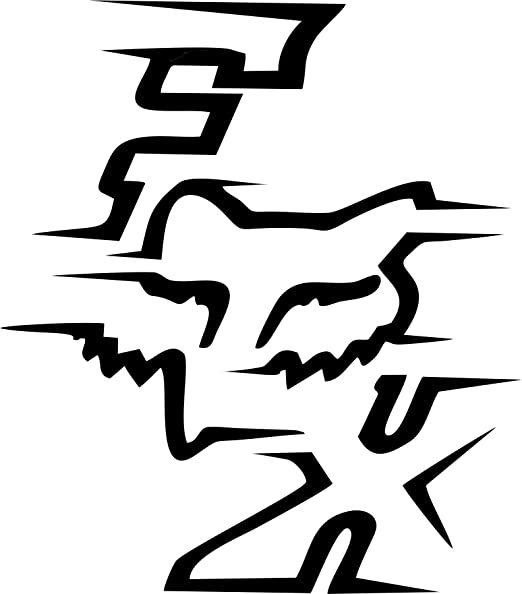 DIE CUT AUTO FOX STICKER DESIGN 03