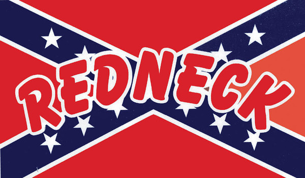 redneck rebel flag sticker