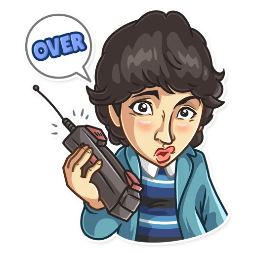 stranger things netflix stricker 22