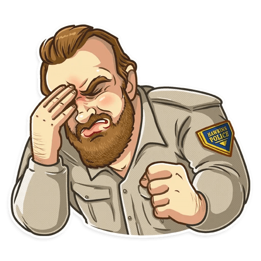 stranger things netflix stricker 6