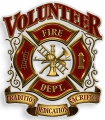 Vounteer-FD COLOR FIREFIGHTER STICKER 11