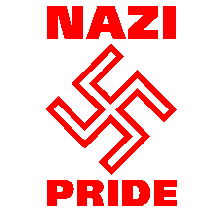 Nazi Pride vinyl decal - 428