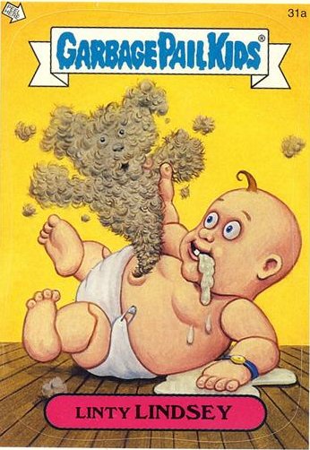 Linty LINDSEY Funny Decal Name Sticker