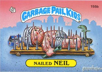 Nailed NEIL Funny Decal Name Sticker