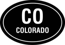 Colorado Oval Decal
