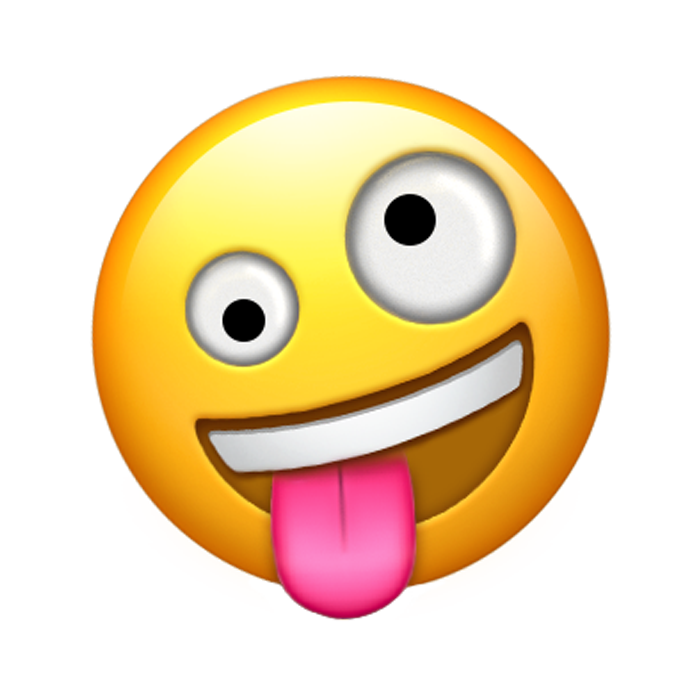 crazy silly emoji