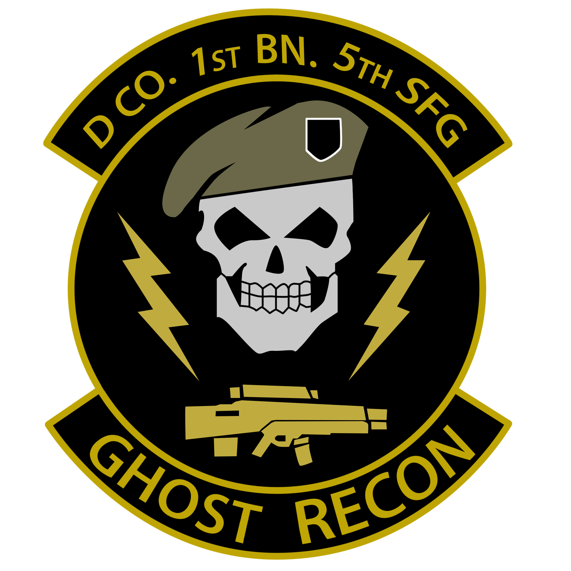 Ghost Recon_logo Military Sticker